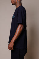 T-SHIRT FAZ O CORA X - PRETA