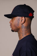 BONÉ DAD HAT FAZ O CORA X - PRETO