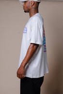 T-SHIRT FAZ O CORA X - BRANCA