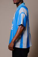 JERSEY CORA X FC - AZUL E BRANCA